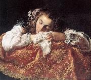 FETI, Domenico Sleeping Girl dh china oil painting reproduction